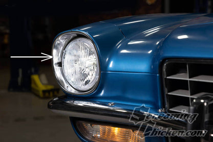 1970-73 Camaro Headlight Bezels (Pair)