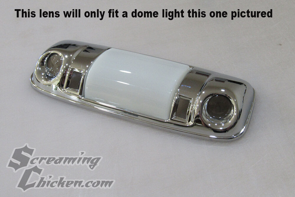 1976-81 Firebird Dome Light Lens For Map Light Housing
