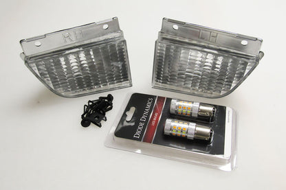 1979-81 Firebird Trans Am Parking Lights w/ LED Bulbs & Hardware