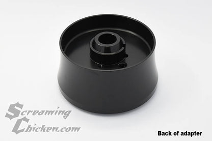 1970-81 Camaro/Firebird Thin Spoke Billet Steering Wheel Kit- back of adapter