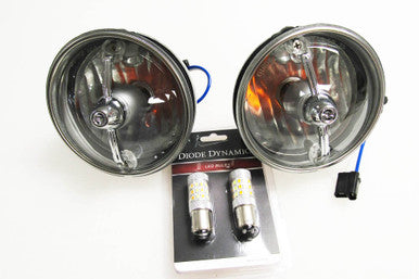 1970-73 Camaro RS Complete Parking Lights With LED bulbs