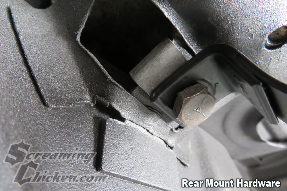 1970-81 Camaro/Firebird Gas Tank Strap Hardware- rear mount hardware