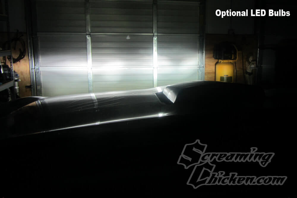 1977-81 Firebird Headlight Conversion Kit- optional LEDs 1