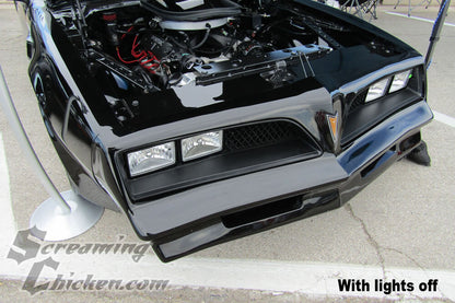 1977-81 Firebird Headlight Conversion Kit- installed