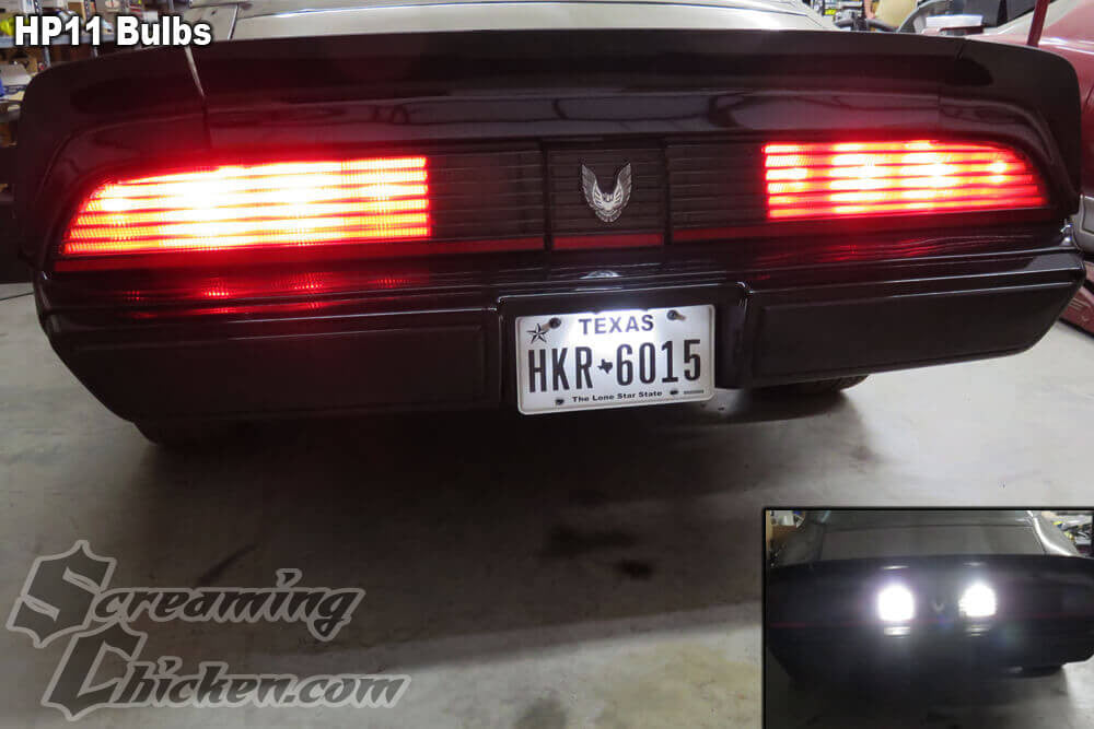 1979-81 Trans Am LED Tail Light Bulb Combo Kit- illuminated HP11
