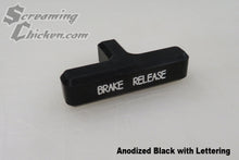 1967-69 Camaro/Firebird Billet Emergency Brake Handle- black with lettering
