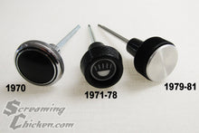 1970-81 Camaro Headlight Switch Knobs- labeled