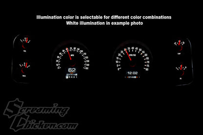 1970-78 Camaro Dakota Digital RTX Gauges- default color