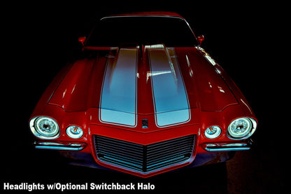 1970-81 Camaro Dapper LED Seven Headlights (Pair)