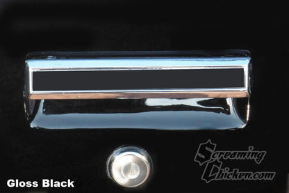 1970-81 Camaro/Firebird Door Handle Inserts- gloss black
