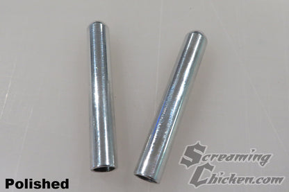 1967-81 Camaro/Firebird Smooth Door Lock Knobs- polished w/o grooves