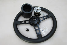 1969 Firebird/Trans Am Black Lecarra Billet Steering Wheel Complete Kit