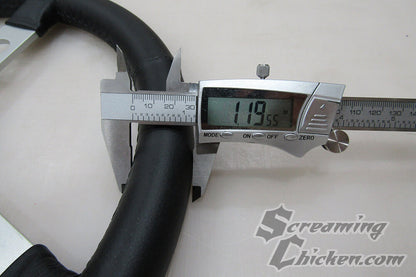 1970-81 Firebird/Trans Am Black Lecarra Billet Steering Wheel Complete Kit
