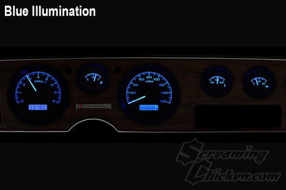 1970-81 Firebird Dakota Digital VHX Gauges (Black Alloy)