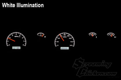 1970-81 Firebird Dakota Digital VHX Gauges (Black Alloy)