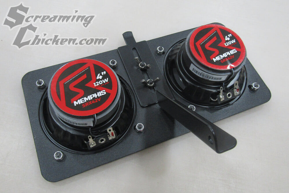 1970-81 Camaro & 1970-79 Firebird Memphis Audio SRX42V Dash Speakers w/ Bracket