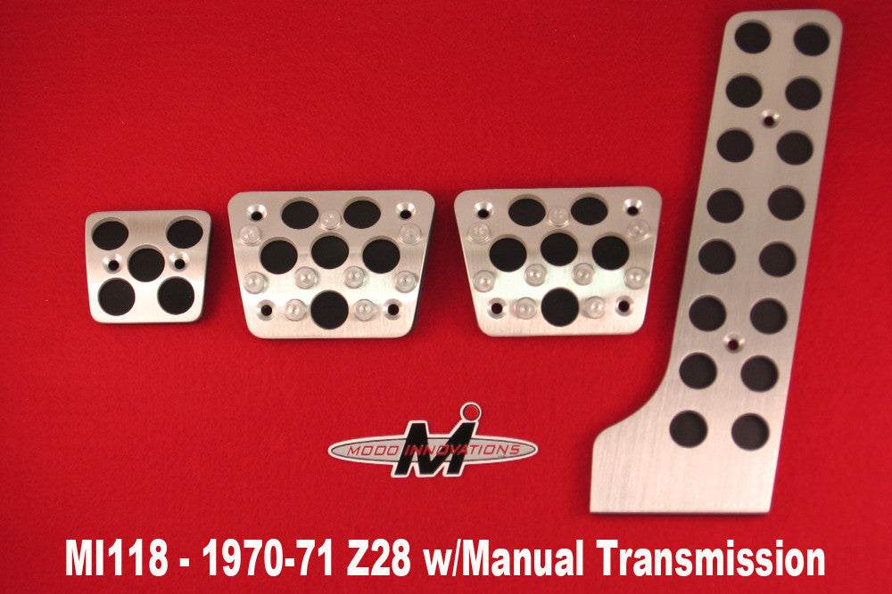 1970-81 Camaro/Firebird Pedal Covers- MI118