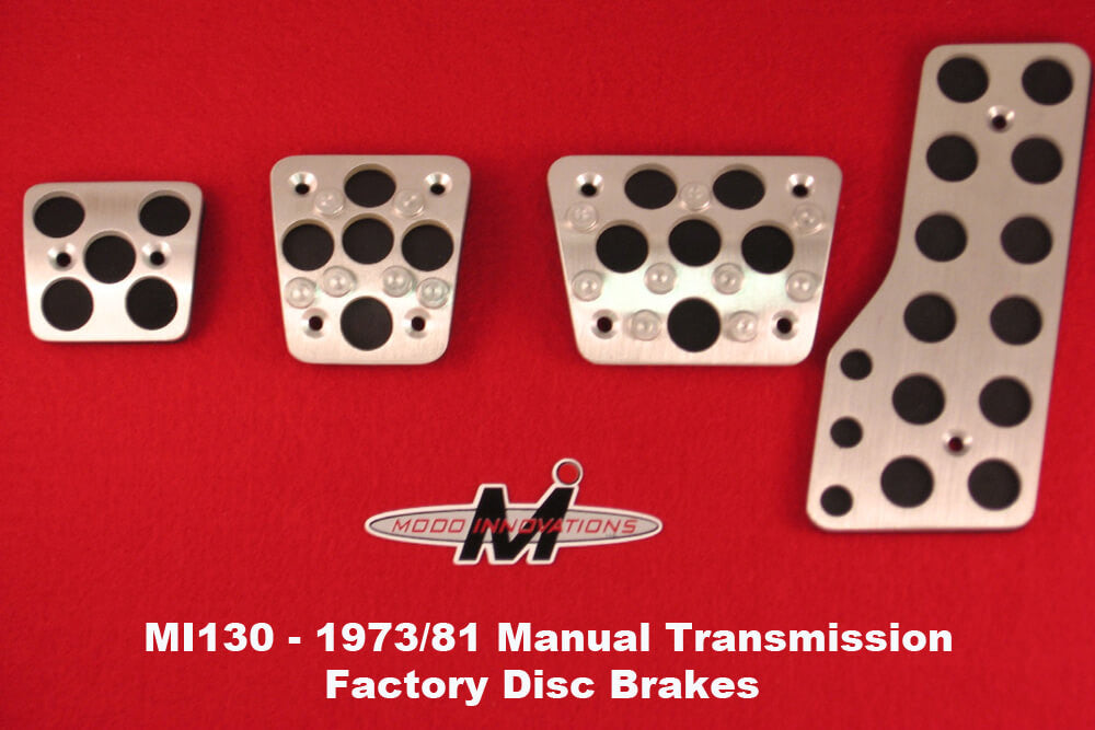 1970-81 Camaro/Firebird Pedal Covers- MI130