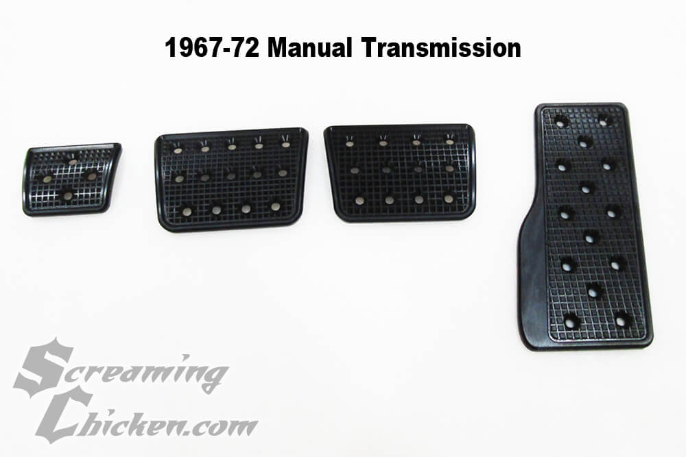 1967-81 Camaro/Firebird SRP Racing Grid Pedal Covers