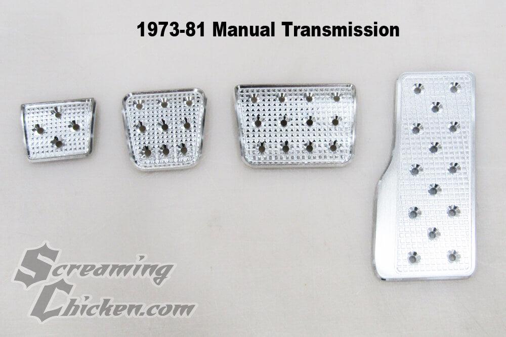 1967-81 Camaro/Firebird SRP Racing Grid Pedal Covers