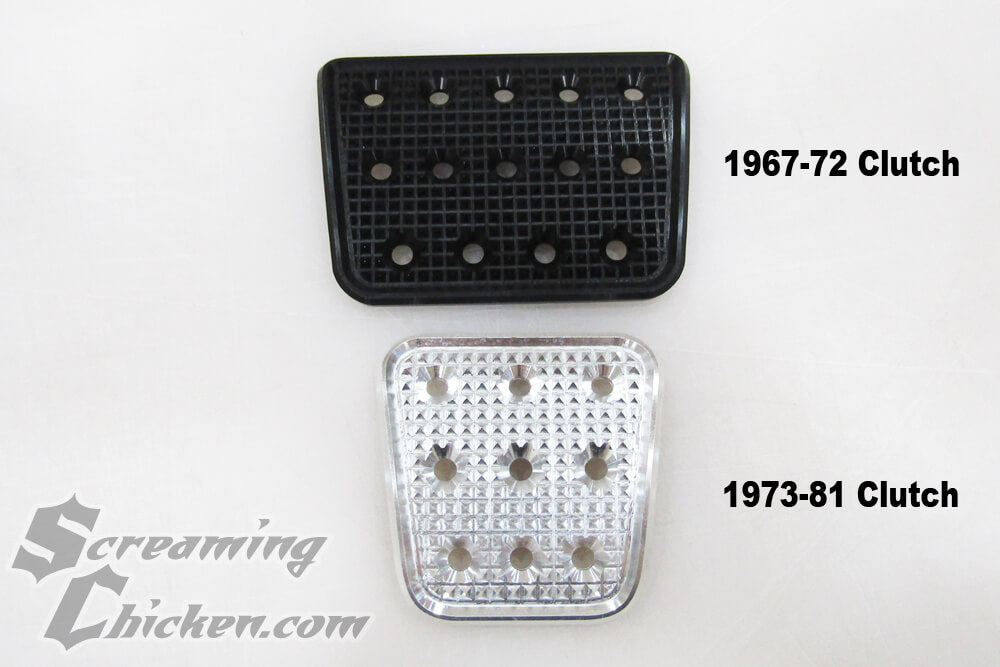 1967-81 Camaro/Firebird SRP Racing Grid Pedal Covers