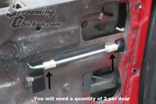 1970-81 Camaro/Firebird Door Lock Bellcrank Bushing- installed