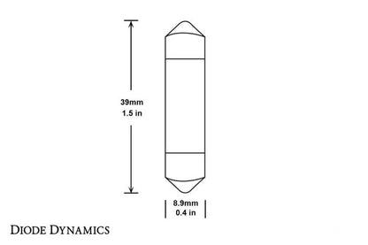 1967-69 Camaro & 1967-68 Firebird LED Dome Light Bulb- bulb diagram