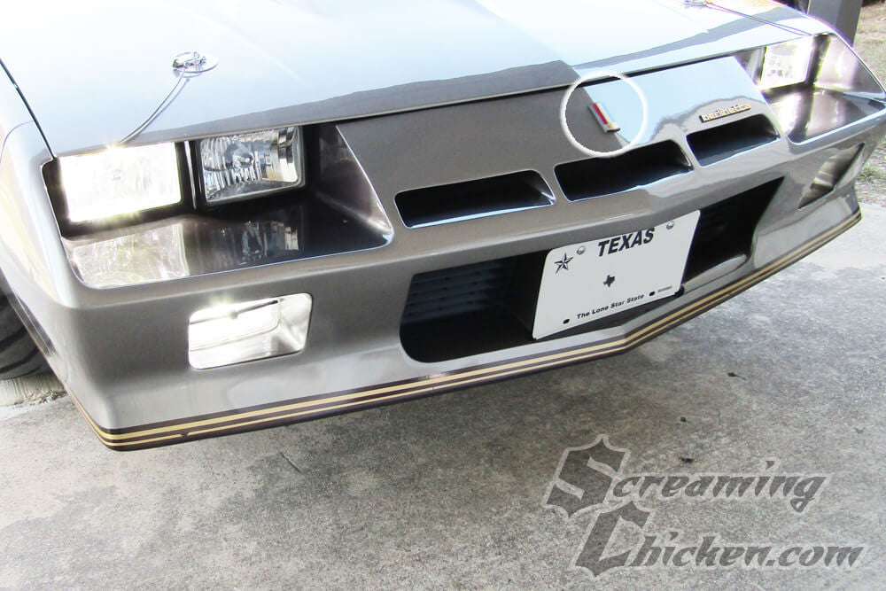1982-84 Berlinetta Front Bumper Emblem