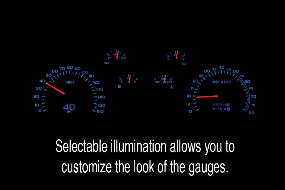 1990-92 Camaro Dakota Digital RTX Gauges