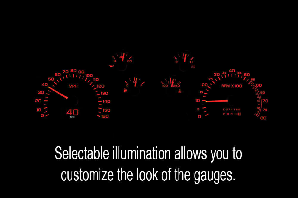 1990-92 Camaro Dakota Digital RTX Gauges