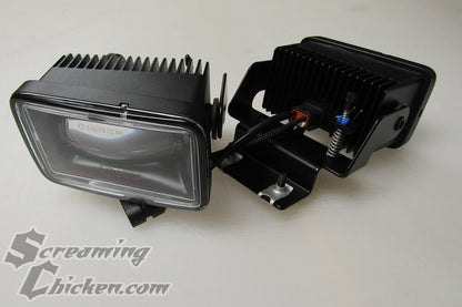 1985-1992 Camaro Diode Dynamics Elite Fog Lights - lights off of car