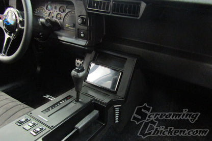 1982-92 Camaro Double DIN Install Kit (Bezel & Brackets)- installed