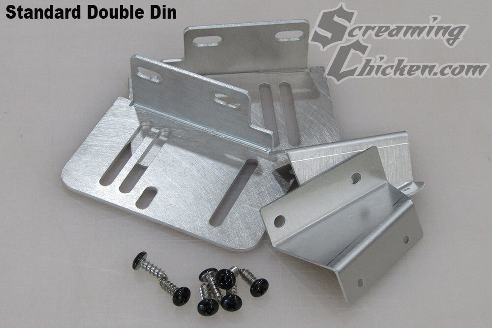 1982-92 Camaro Double DIN Radio Install Brackets