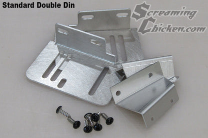 1982-92 Camaro Double DIN Radio Install Brackets