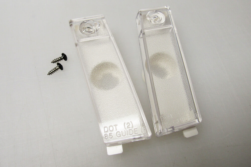 1985-92 Camaro Pair of Rear License Lens Assemblies