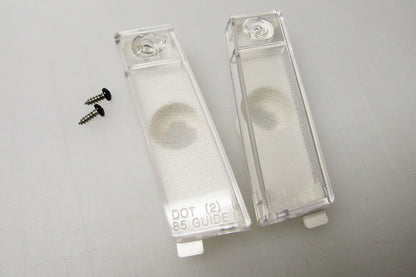 1985-92 Camaro Pair of Rear License Lens Assemblies