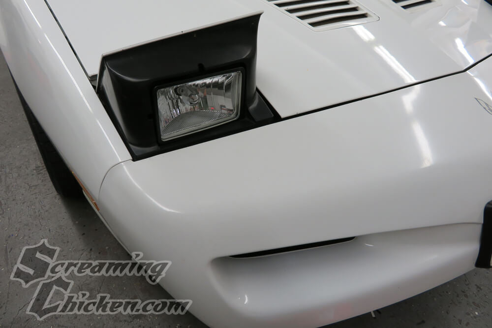 1991-92 Firebird Conversion Headlights- installed 2