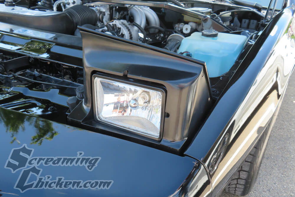 1991-92 Firebird Conversion Headlights- installed 1