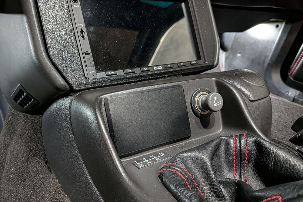 1985-92 Firebird/TA 4th Gen Console Swap Cubby Hole Switch Plate