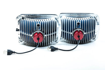 1982-90 Firebird Holley Retrobright Headlights - uninstalled rear view