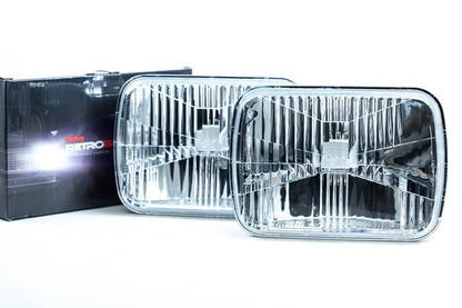 1982-90 Firebird Holley Retrobright Headlights - uninstalled