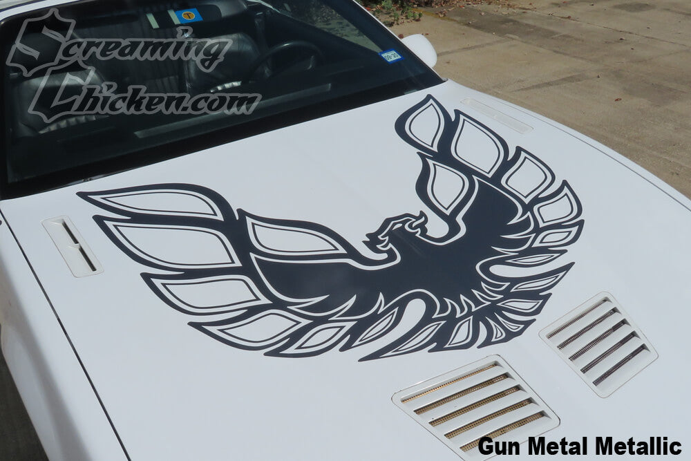 1985-1992 Trans Am 70's Style Hood Bird – Screaming Chicken