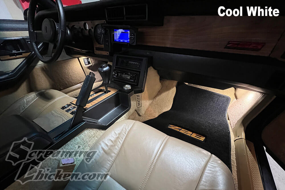 1982-92 Camaro/Firebird LED Footwell Lighting Kit