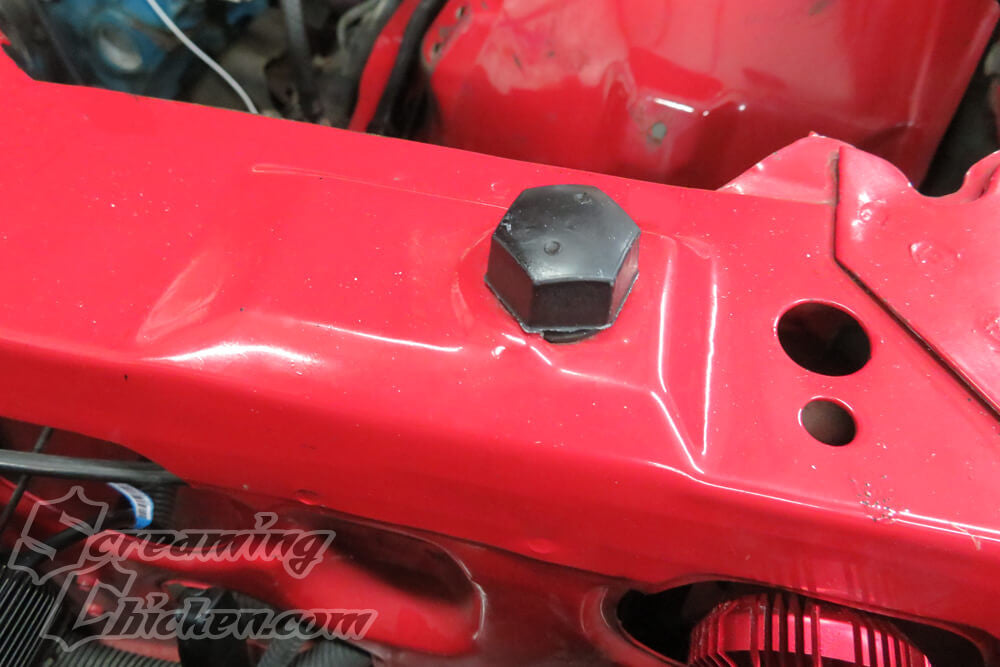 1982-92 Camaro/Firebird Hood Adjust Rubber Bumper- installed 1