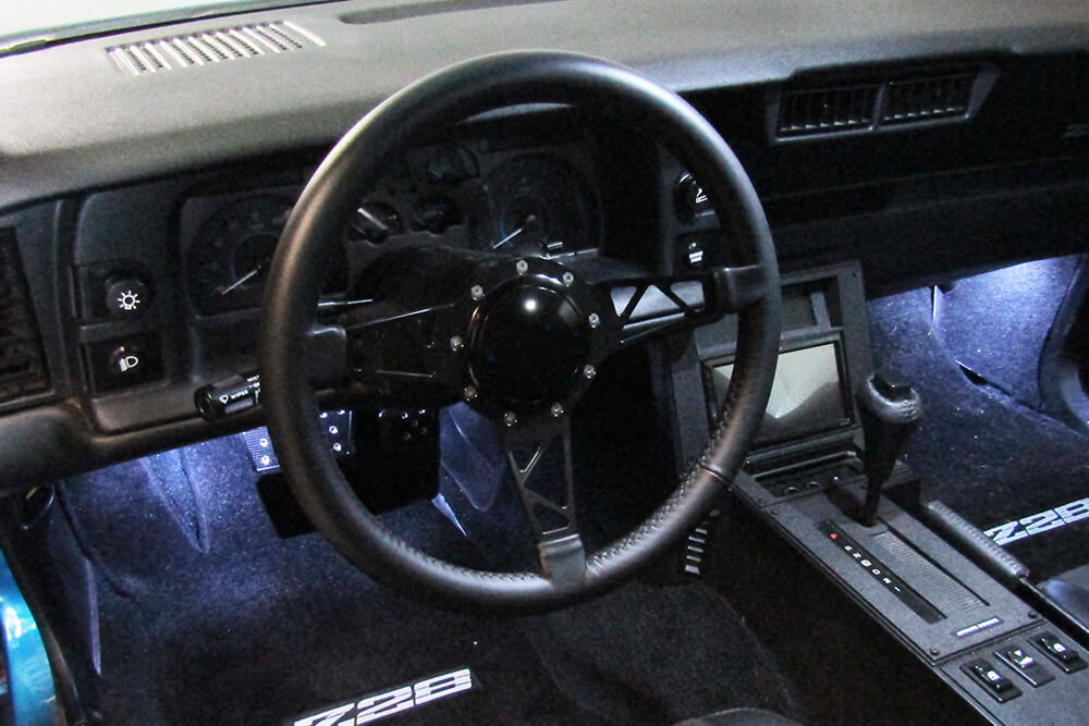 1982-92 Camaro/Firebird Black Lecarra Truss Billet Steering Wheel