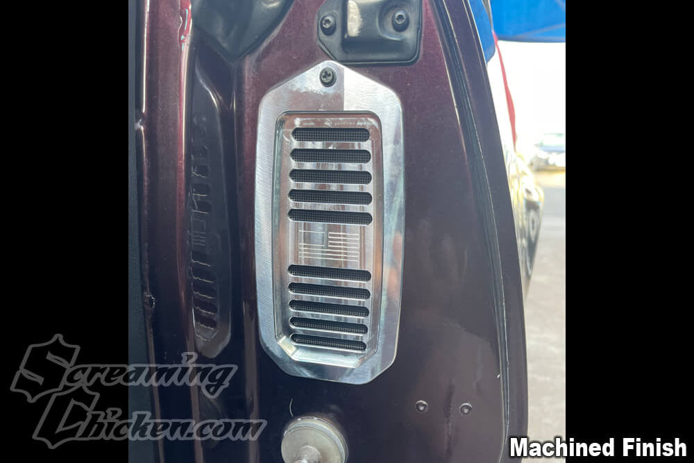 1982-92 Camaro/Firebird LG Billet Door Jam Vents, pair- installed