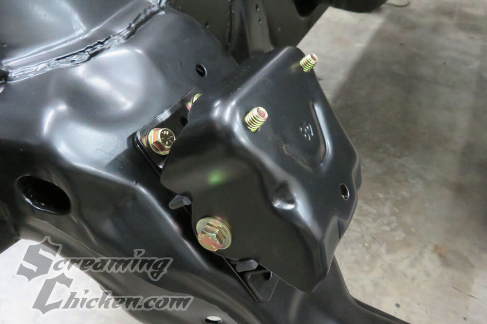 1982-92 Camaro/Firebird SBC Mounts Complete Hardware - installed