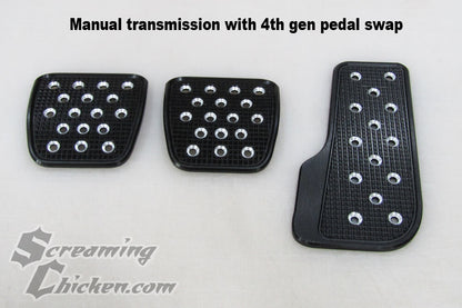 1982-92 Camaro/Firebird SRP Racing Grid Pedal Covers