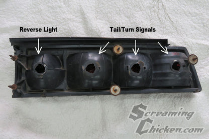 1982-92 Firebird/Trans Am LED tail light Bulb Combo Kit- housing