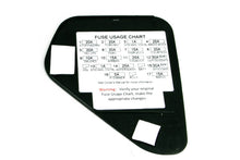 2000-2002 Camaro/Firebird Dash Fuse Panel Cover, Ebony